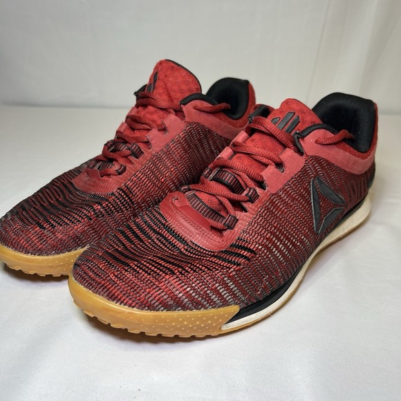Reebok JJ II Low Men\'s 11 Red Black Athletic Lace Up Sneakers Shoes *Read CN0985 main image 6
